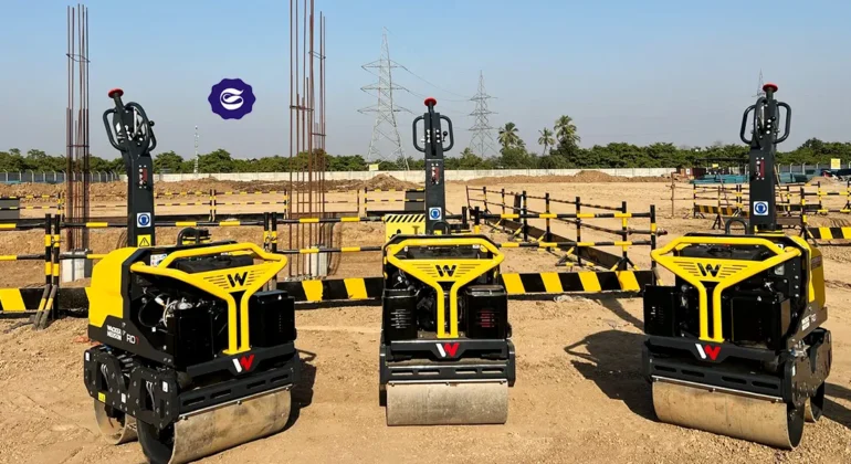 First Walk-Behind Rollers to L&T